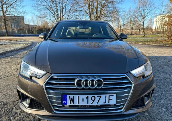 Audi A4 cena 95900 przebieg: 35000, rok produkcji 2019 z Siewierz małe 781